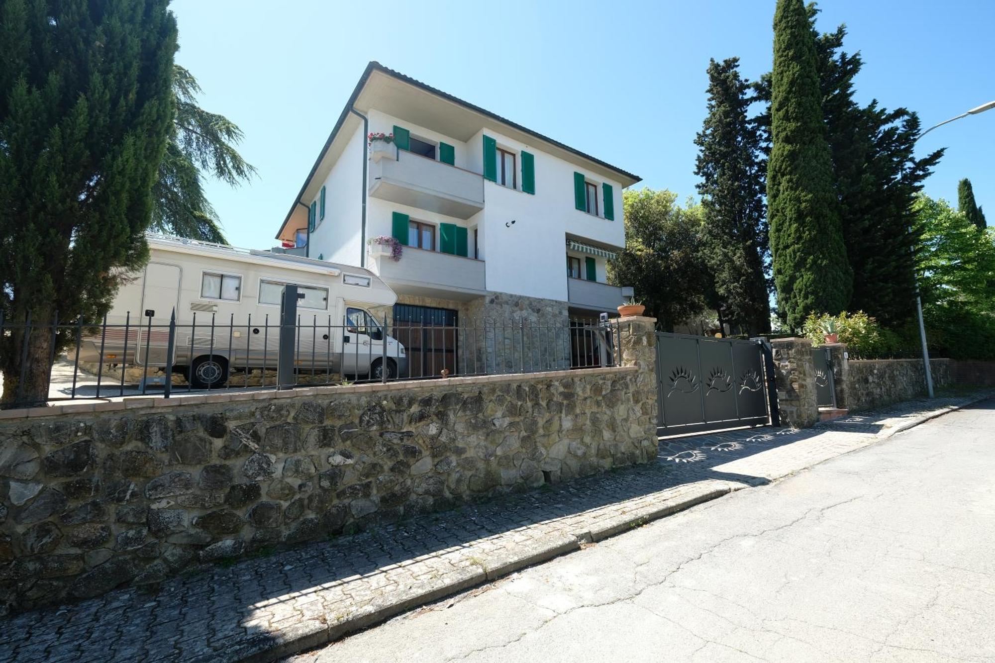 Apartament Il Melograno - San Quirico dʼOrcia Zewnętrze zdjęcie