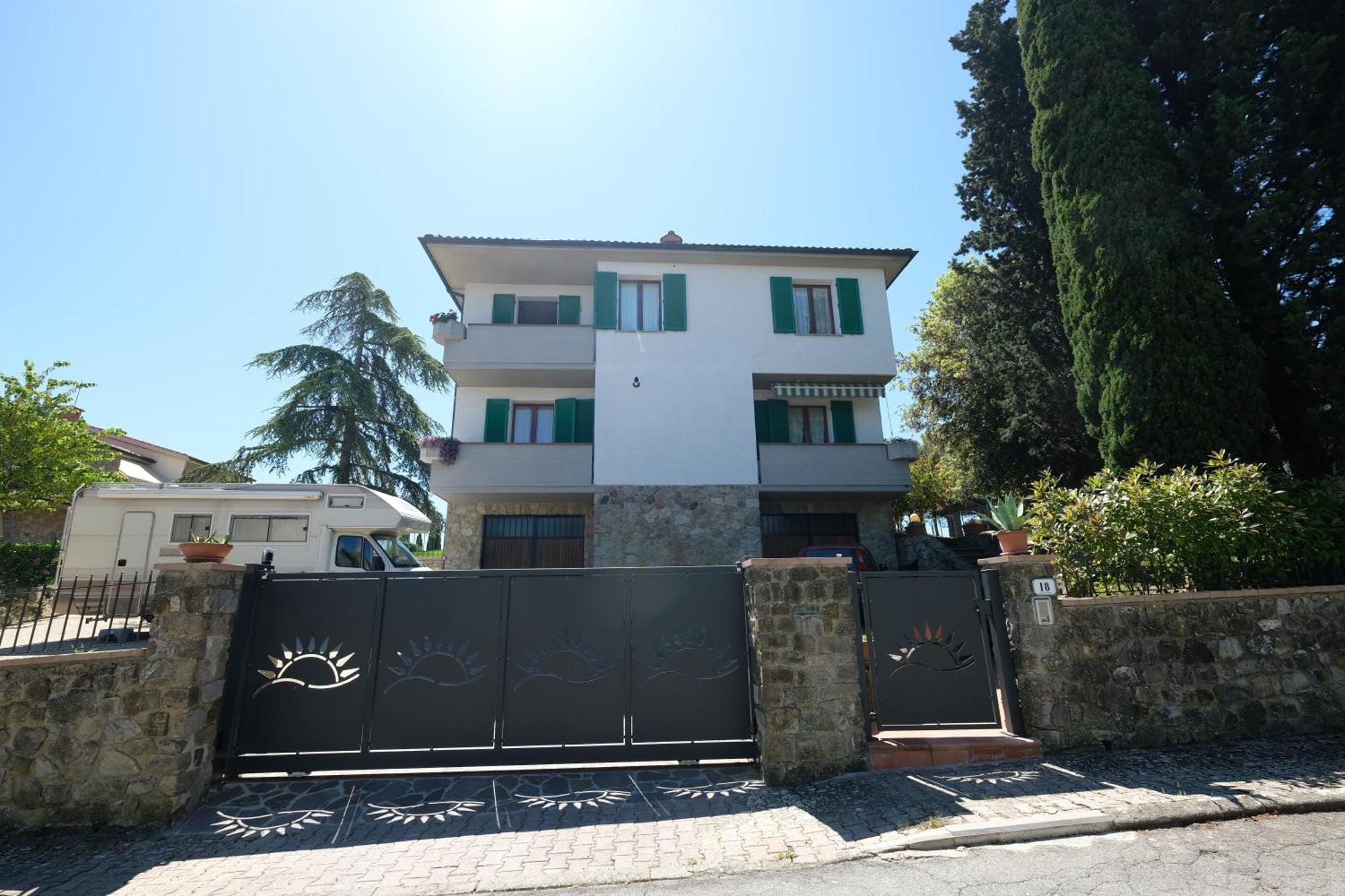 Apartament Il Melograno - San Quirico dʼOrcia Zewnętrze zdjęcie