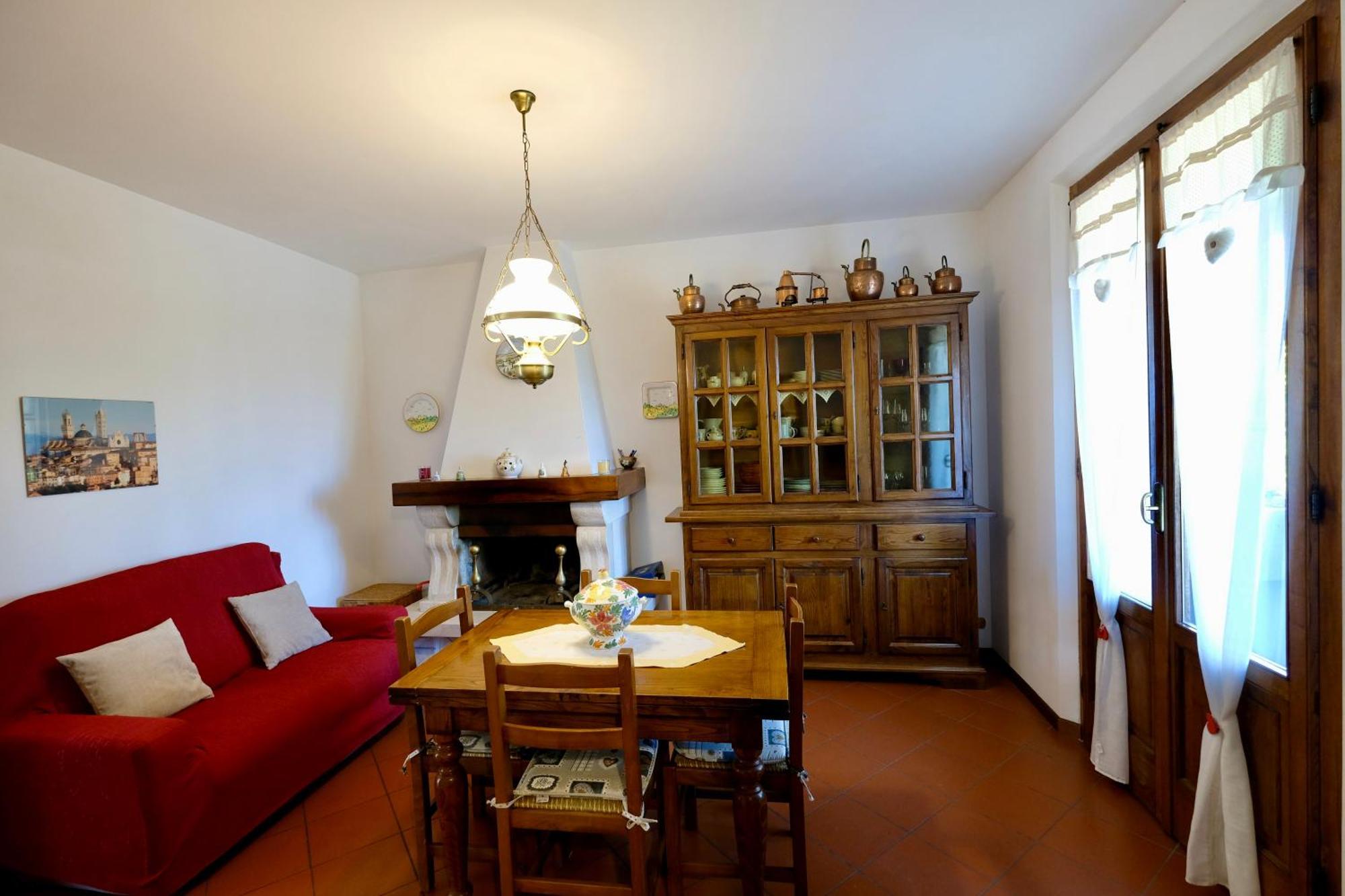 Apartament Il Melograno - San Quirico dʼOrcia Zewnętrze zdjęcie