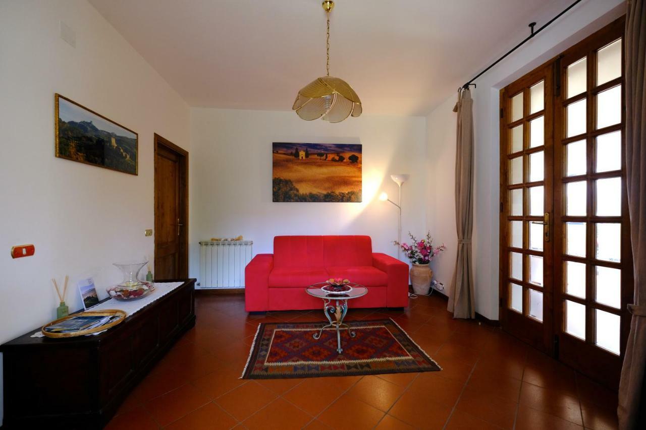 Apartament Il Melograno - San Quirico dʼOrcia Zewnętrze zdjęcie